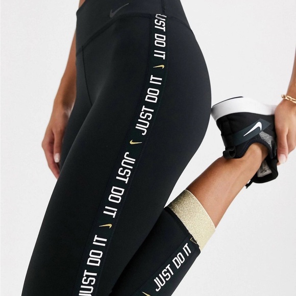 Nike One Icon Clash Glam Dunk Cuff 7/8 leggings - Picture 3 of 8